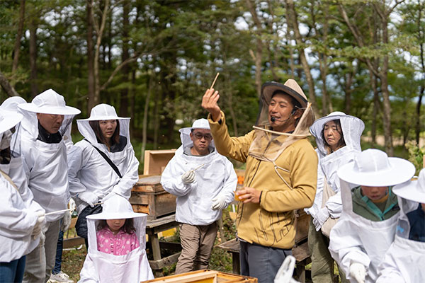 ミツバチふれあい体験