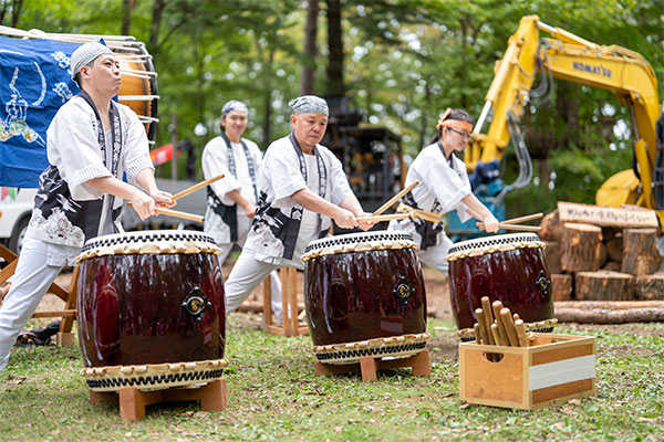 浅間鬼押し太鼓